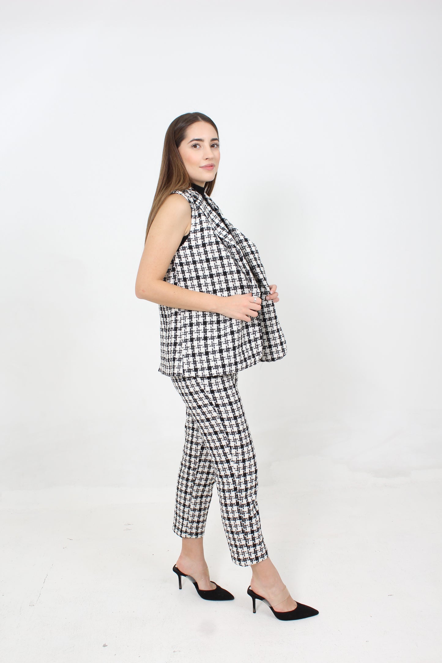 Chaleco Plaid Laia