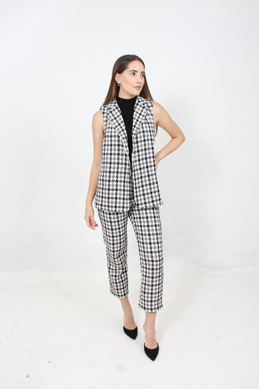 Chaleco Plaid Laia